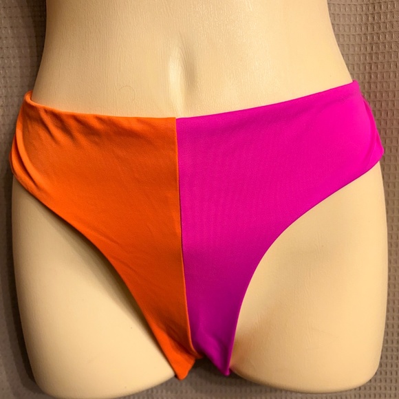 Victoria's Secret Pink & Orange Bikini Suit Women's 32D - Picture 3 of 8
